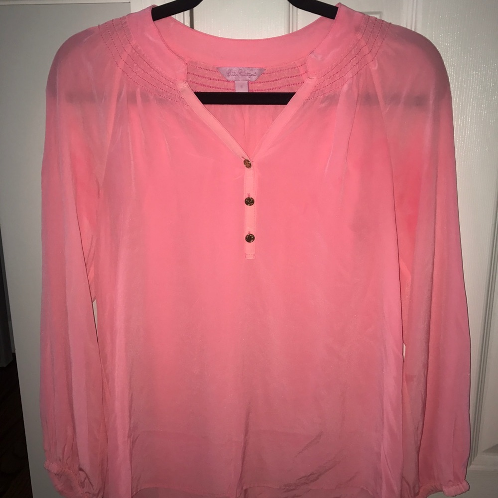 Pink Lilly Pulitzer Elsa Top